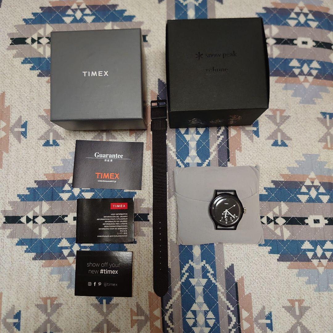 TIMEXキャンパー　スノーピーク×ジャーナルスタンダード　トリプルコラボ