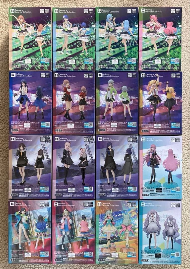 【新品•未開封】プロジェクトセカイ プロセカ プライズフィギュア まとめ売り