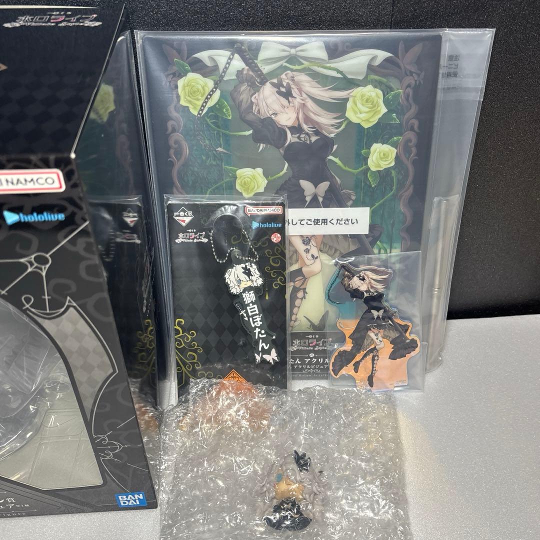 一番くじ ホロライブ villain style 獅白ぼたん フィギュア　セット