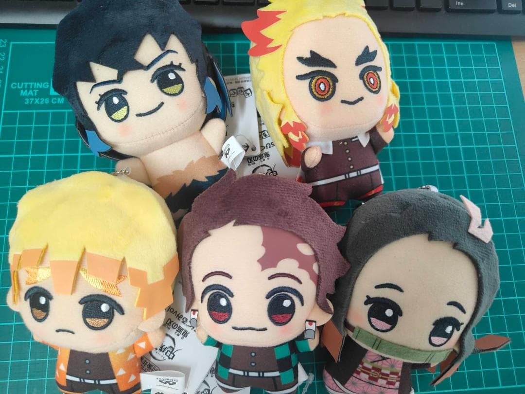 鬼滅の刃 ちびぐるみvol.1 5種コンプセット