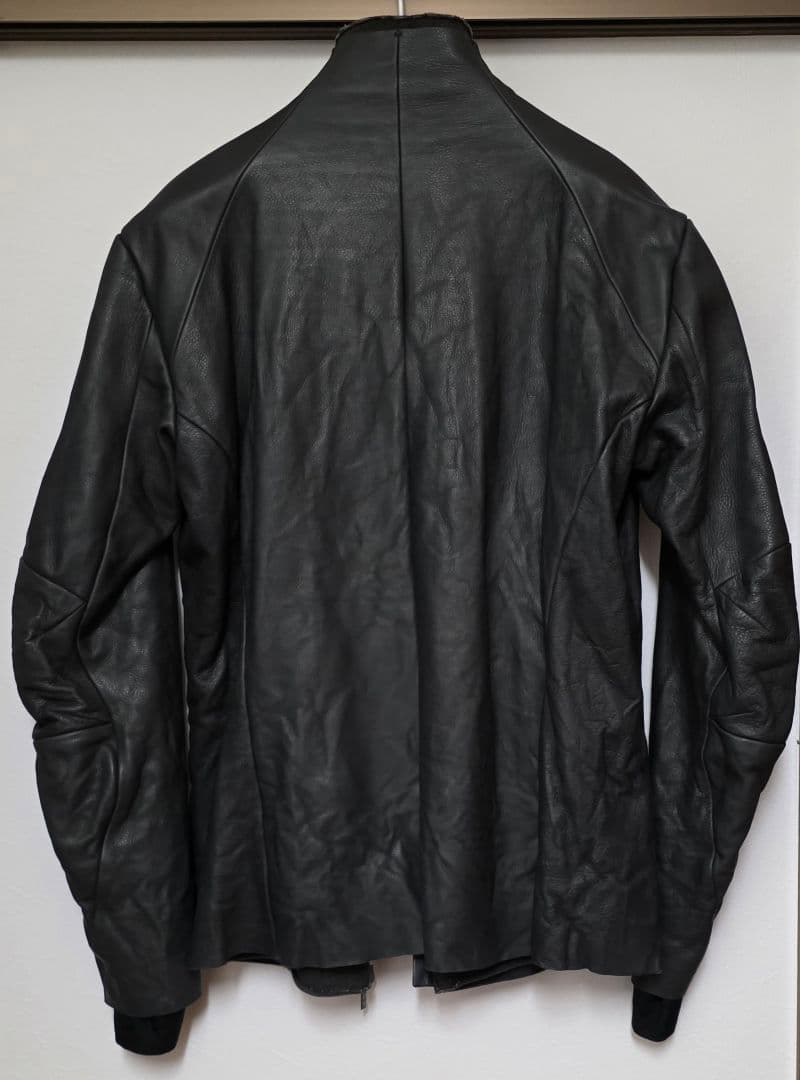 DEVOA サイズ3 レザーシングルライダースジャケット