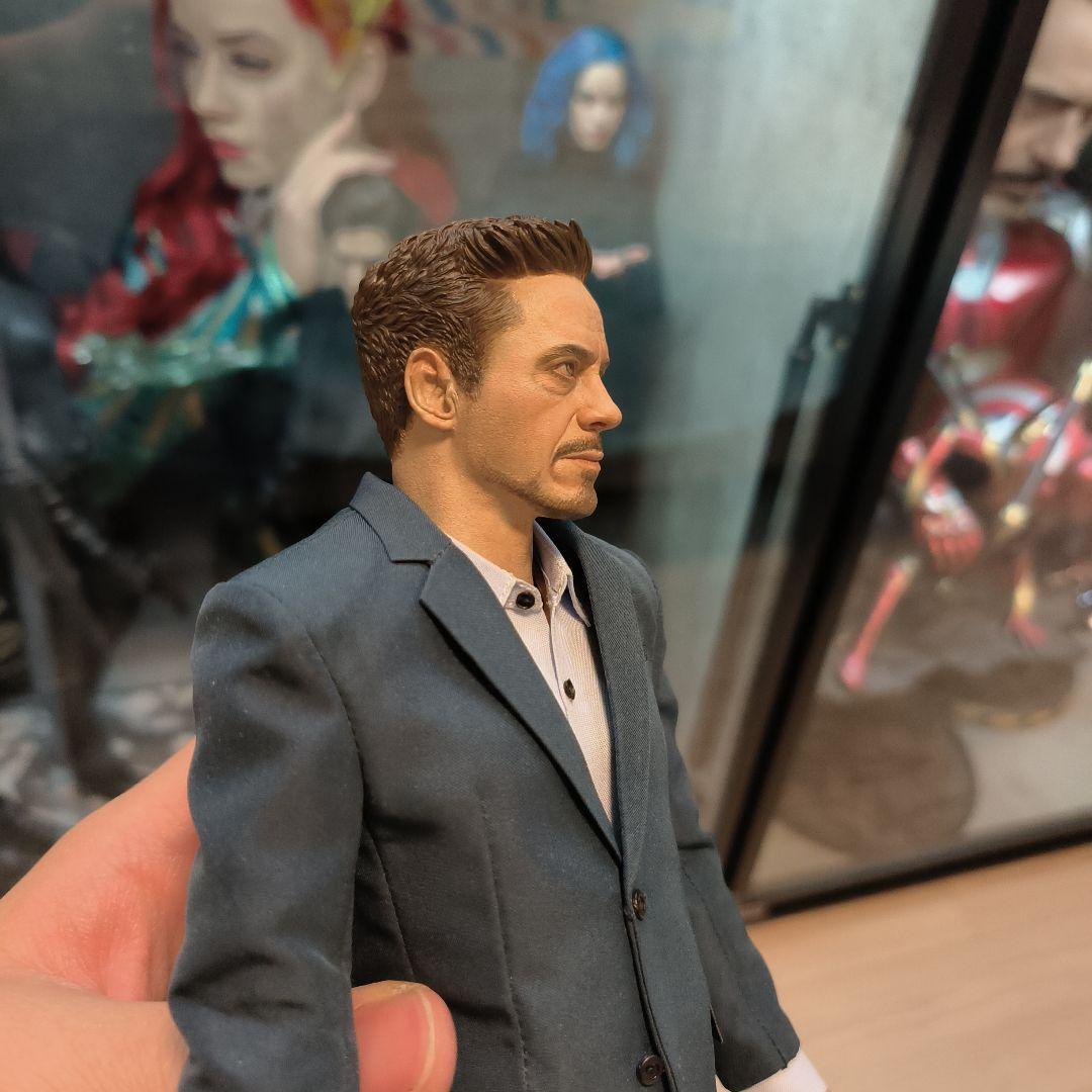 アイアンマン フィギュア ダークグリーン スーツ アイアンマン 3 ラストシン