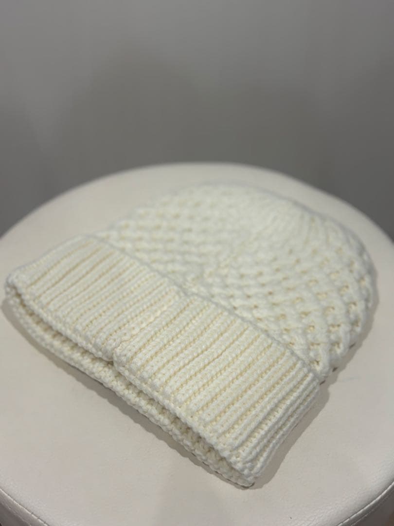 CELINE ホワイト ニット帽