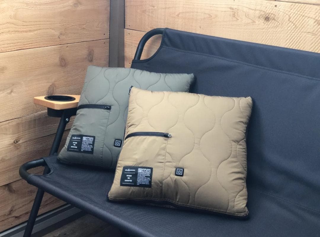 ヒーター内臓クッション　NUK Blanket & Cushion　新品