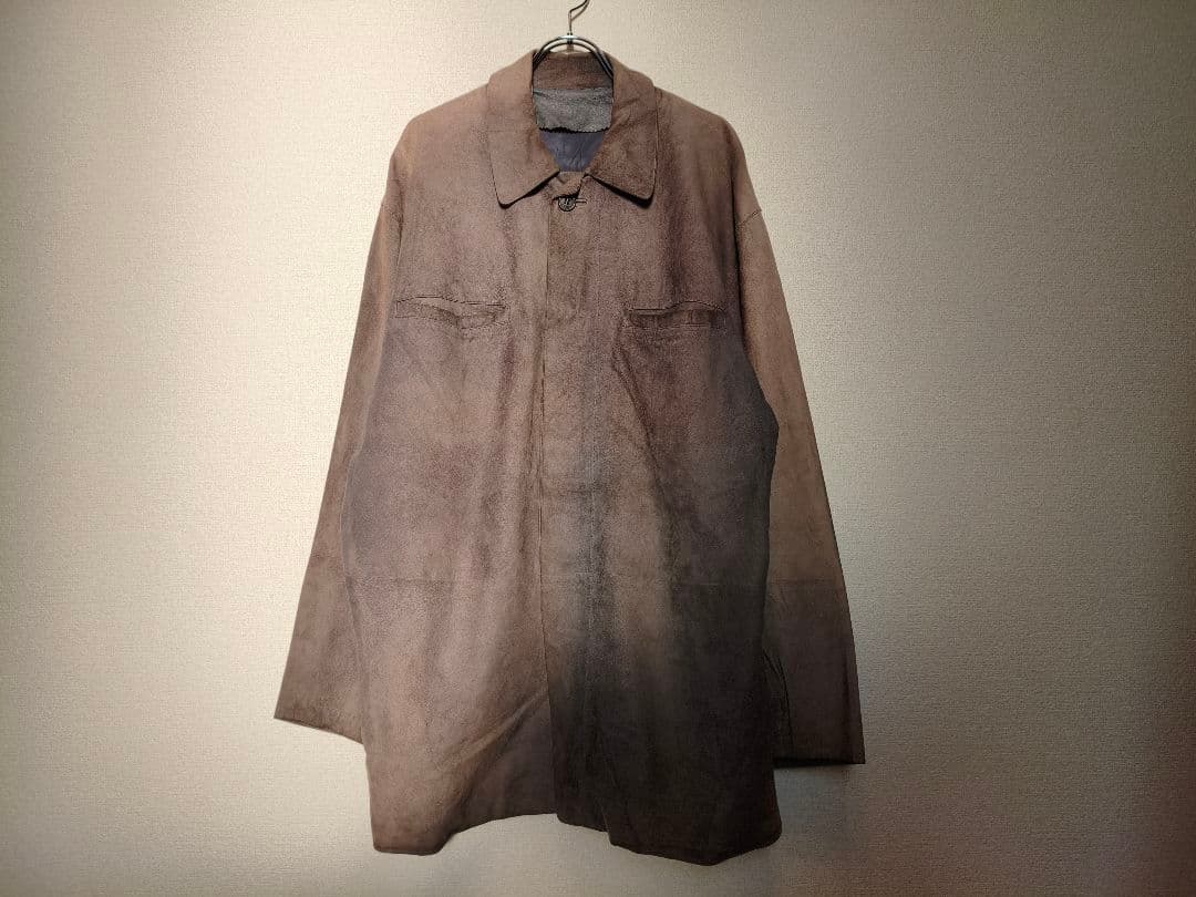 ジャケット・アウター LOEWE Suede Leather Shirt Jacket 52
