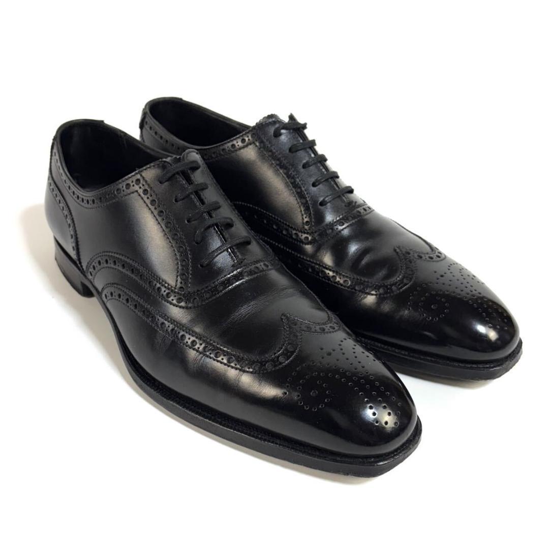【美品】CROCKETT&JONES CLIFFORD フルブローグ 71/2