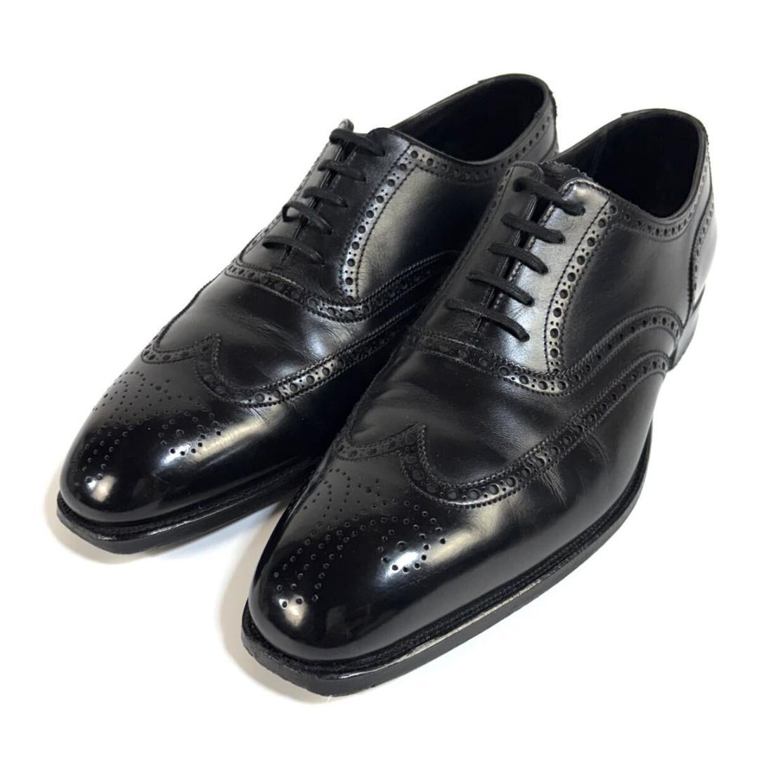 【美品】CROCKETT&JONES CLIFFORD フルブローグ 71/2