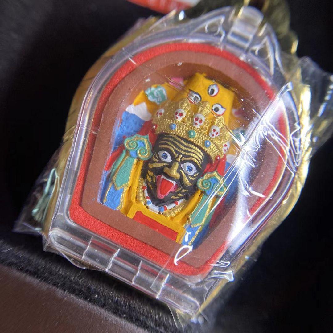 最強の金運！Ghau prayer box 彩繪 手描きザキラムペンダント八吉祥