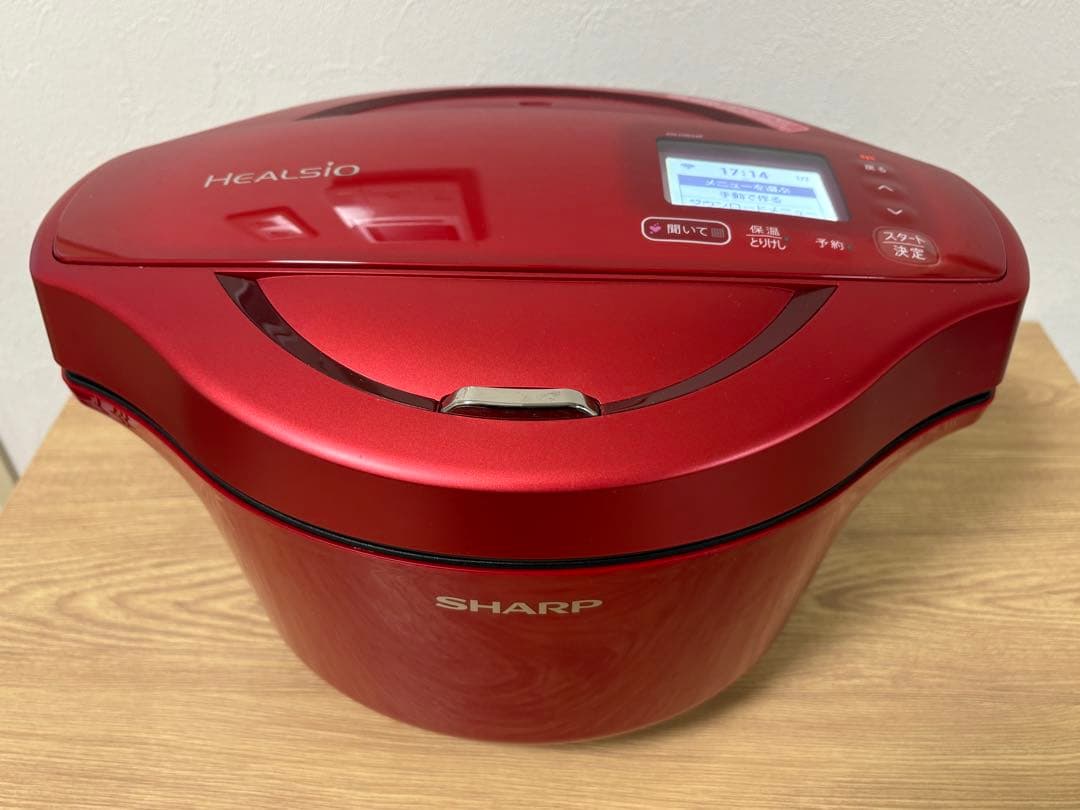 SHARP HEALSIO ホットクック（レッド）