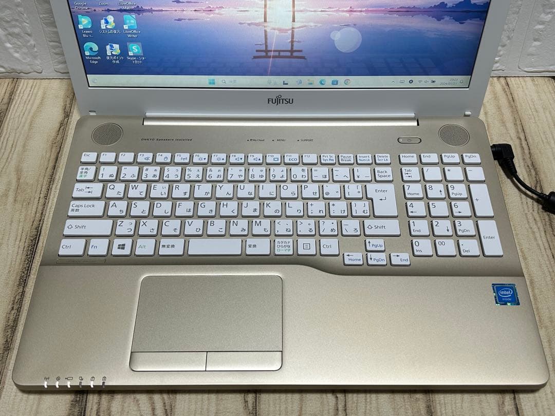 【値下げ】【美品】【高速SDD】ノートPC 富士通 FMV LIFEBOOK