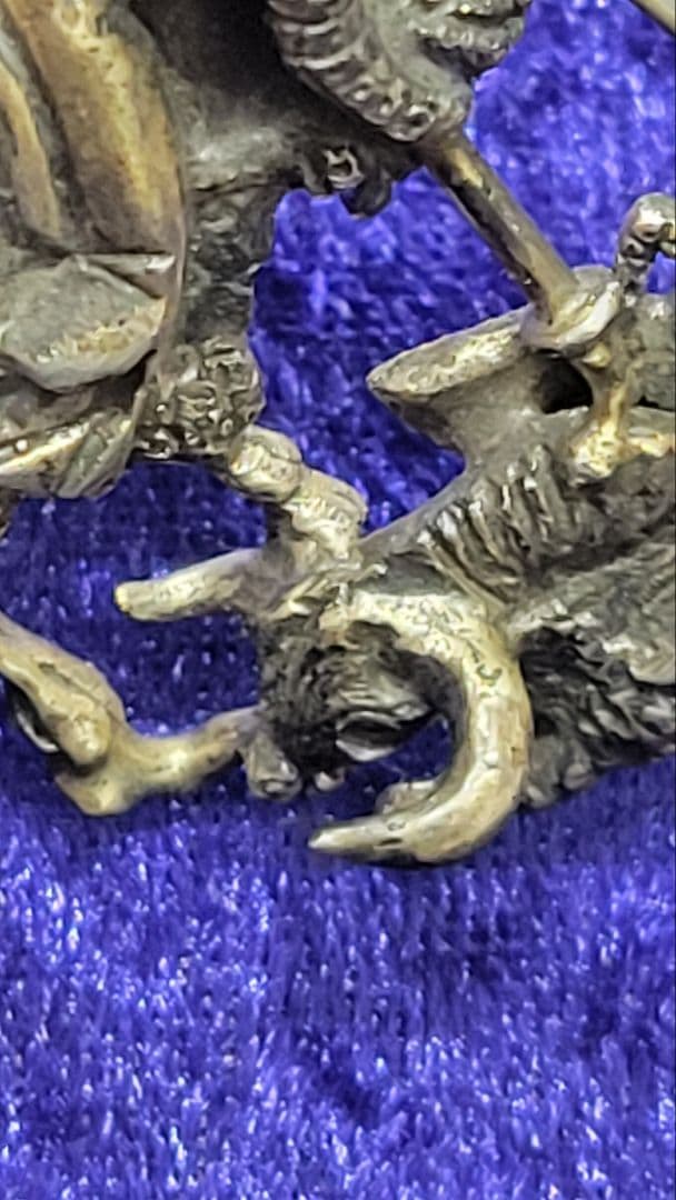 値下げ！ヴィンテージ メキシコ925 銀製 シルバーブローチ 闘牛士 繊細