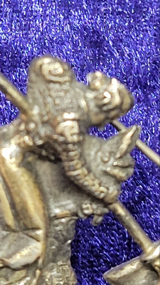 値下げ！ヴィンテージ メキシコ925 銀製 シルバーブローチ 闘牛士 繊細