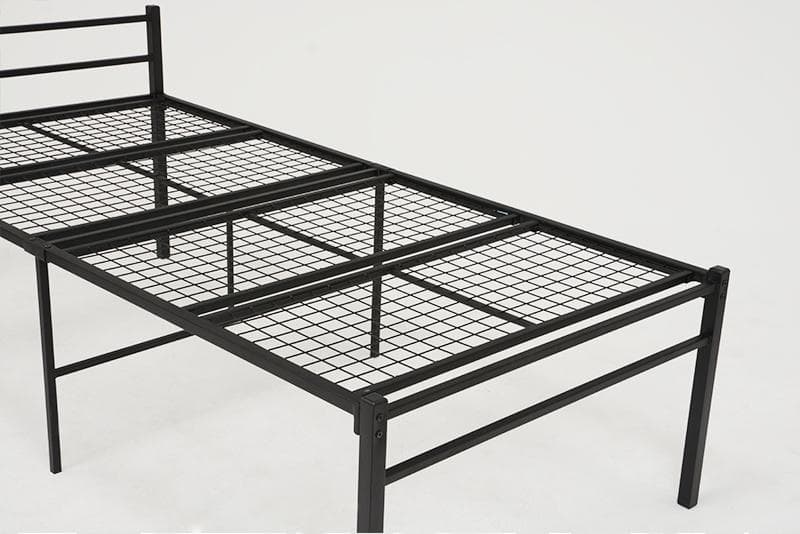 アウトレット　　シングルベッド ハイタイプ　ブラック