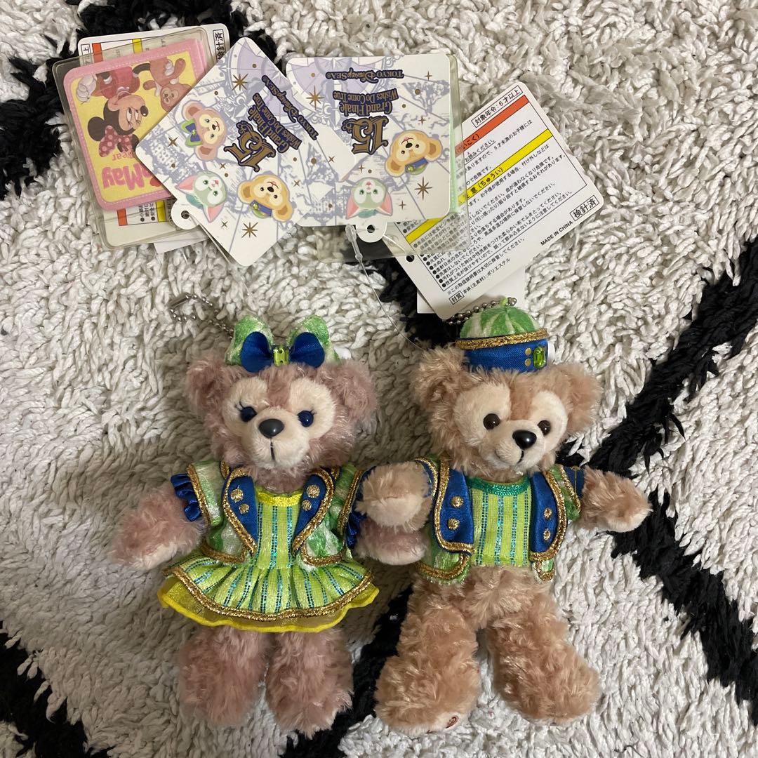 ダッフィー　シェリーメイ ぬいば セット