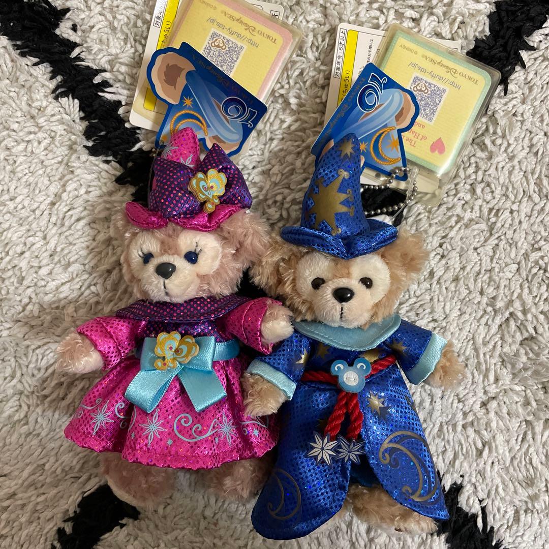 ダッフィー　シェリーメイ ぬいば セット