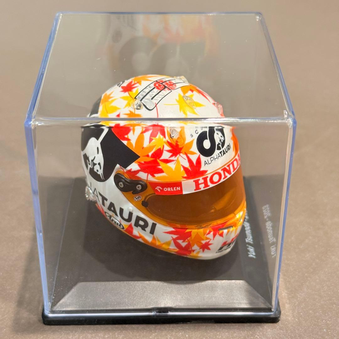 【ケース未開封】スパーク 1/5 ヘルメット 角田裕毅 2023 アルファタウリ
