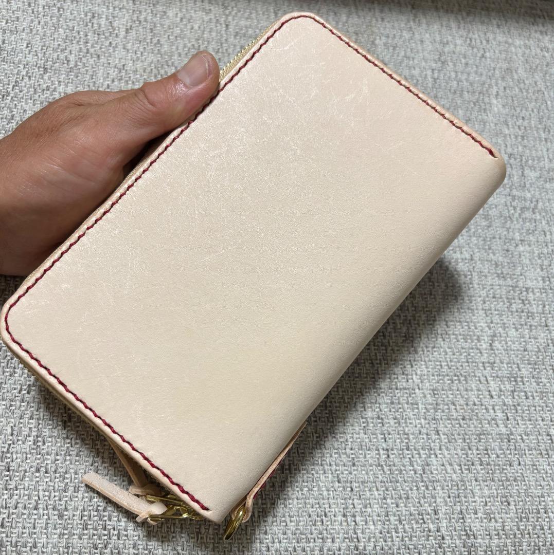 Meiさん専用 ヌメ革ダブルファスナー長財布（お財布ポーチ）商品検討ページ