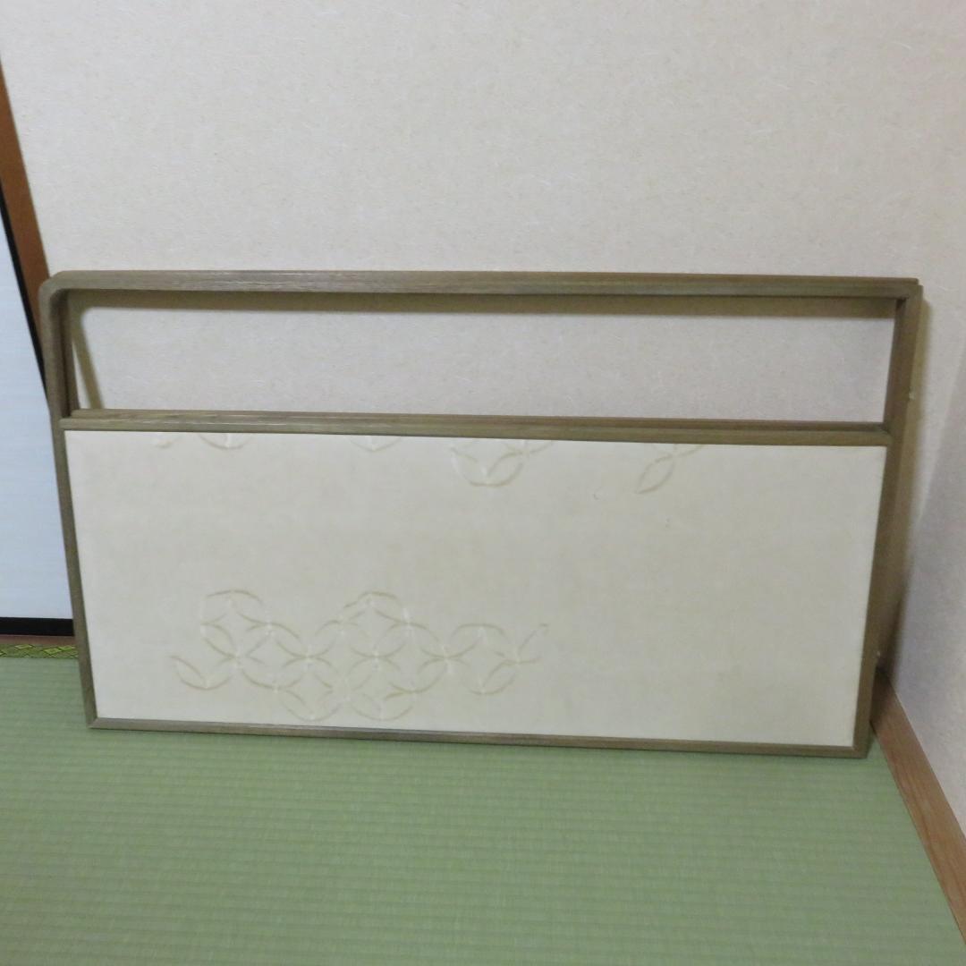 風炉先屏風 屏風 茶道具 茶の湯 両面 シミ 小傷あり