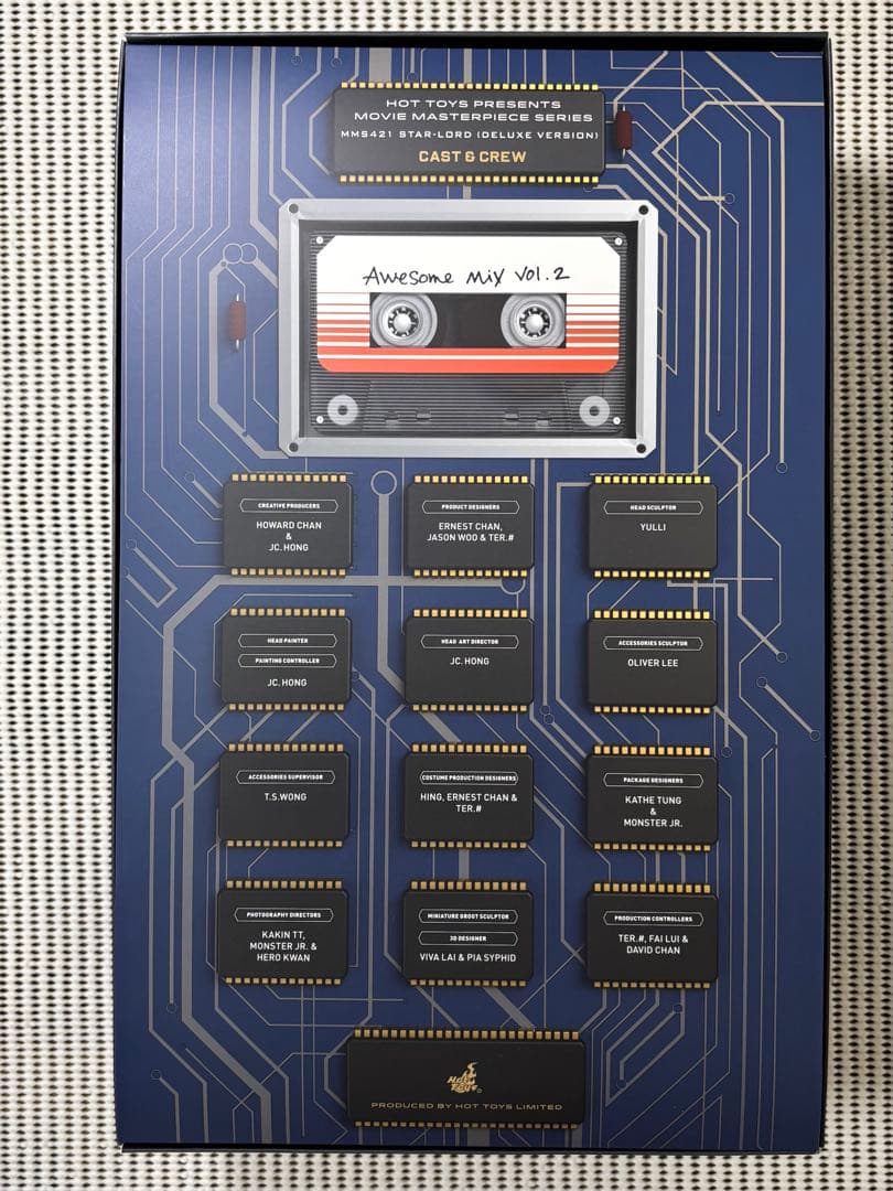 ホットトイズ　スターロード　ガーディアンズオブギャラクシー2 リミックス