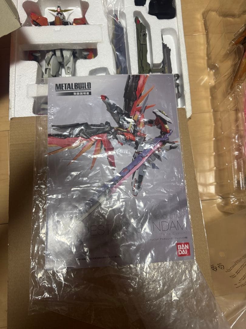 L BUILD メタルビルド ハイネ機 デスティニーガンダム　バンダイ