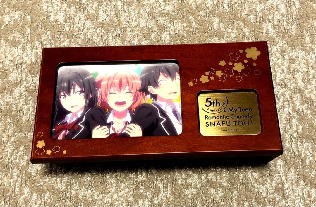 やはり俺の青春ラブコメは間違っている　オルゴール　5周年記念　箱付き　俺ガイル