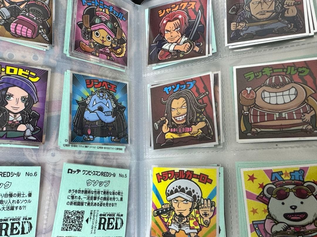 ONEPIECE 365日ステッカー クザン サカズキ ボルサリーノ