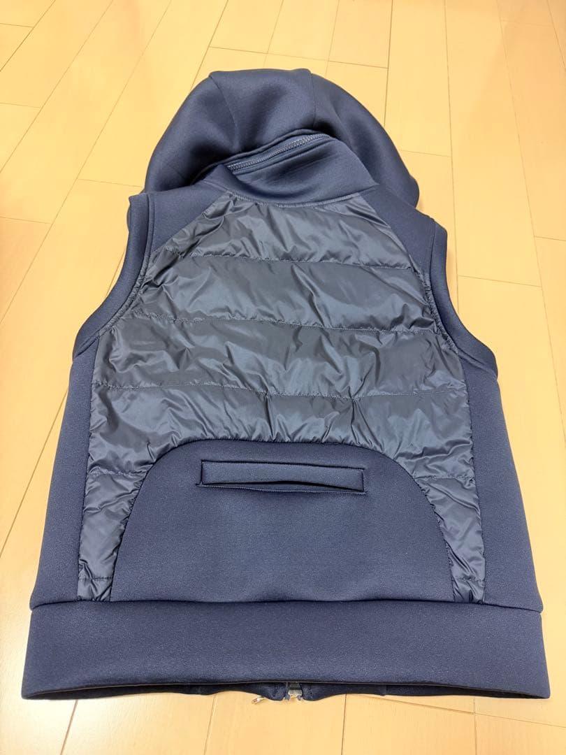 muta MARINEフード付きベスト ネイビー F