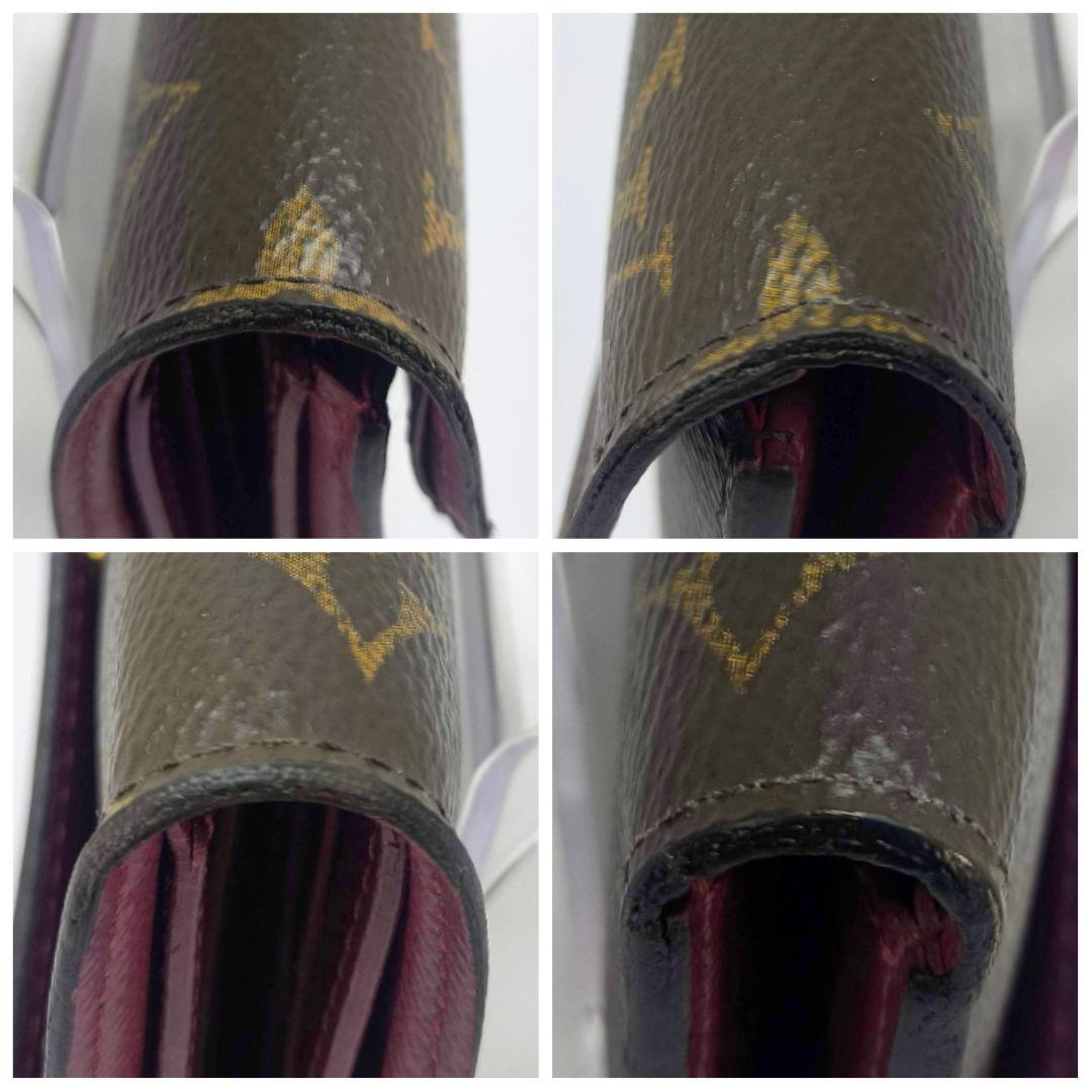 美品ルイヴィトン モノグラム ヴィクトリーヌ 三つ折り財布 コンパクトウォレット