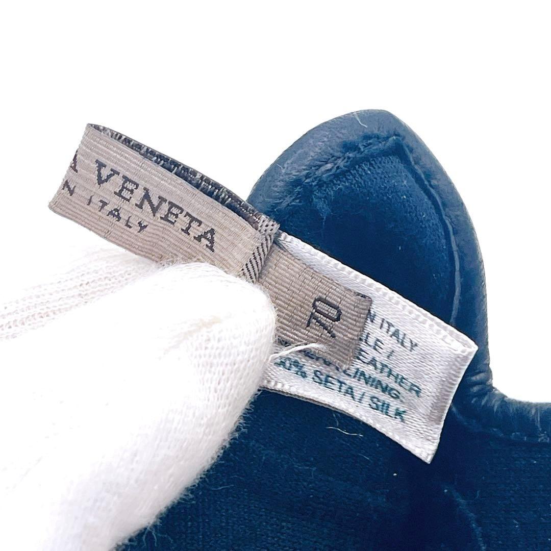 ボッテガヴェネタ レザー イントレチャート 手袋