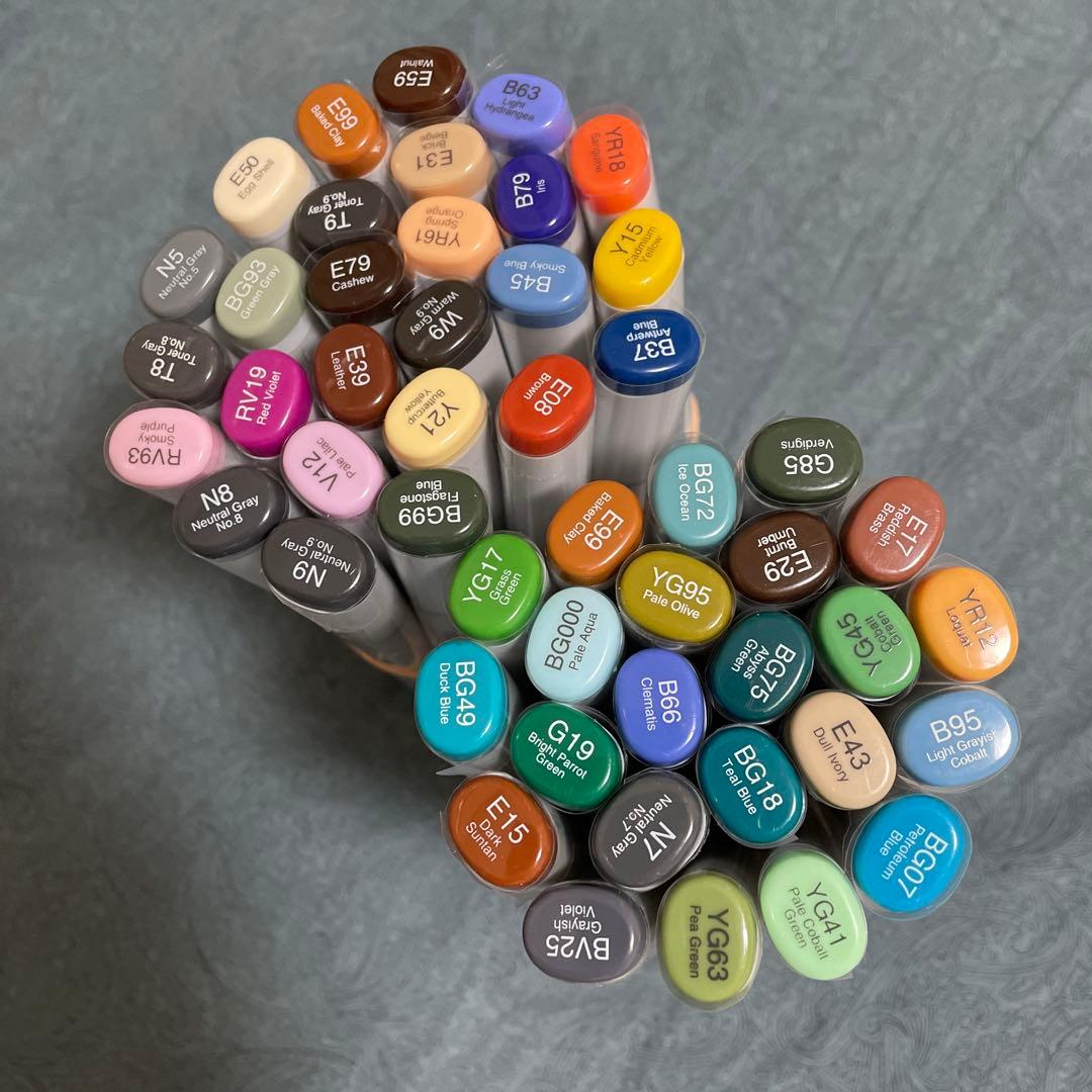 【新品】　コピック スケッチ 49色 セット　イラスト　マンガ　同人　copic