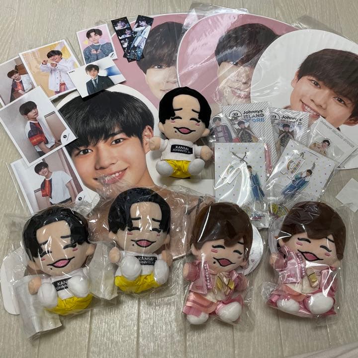 なにわ男子 長尾謙社 グッズ セット まとめ アクスタ ちびぬい うちわ