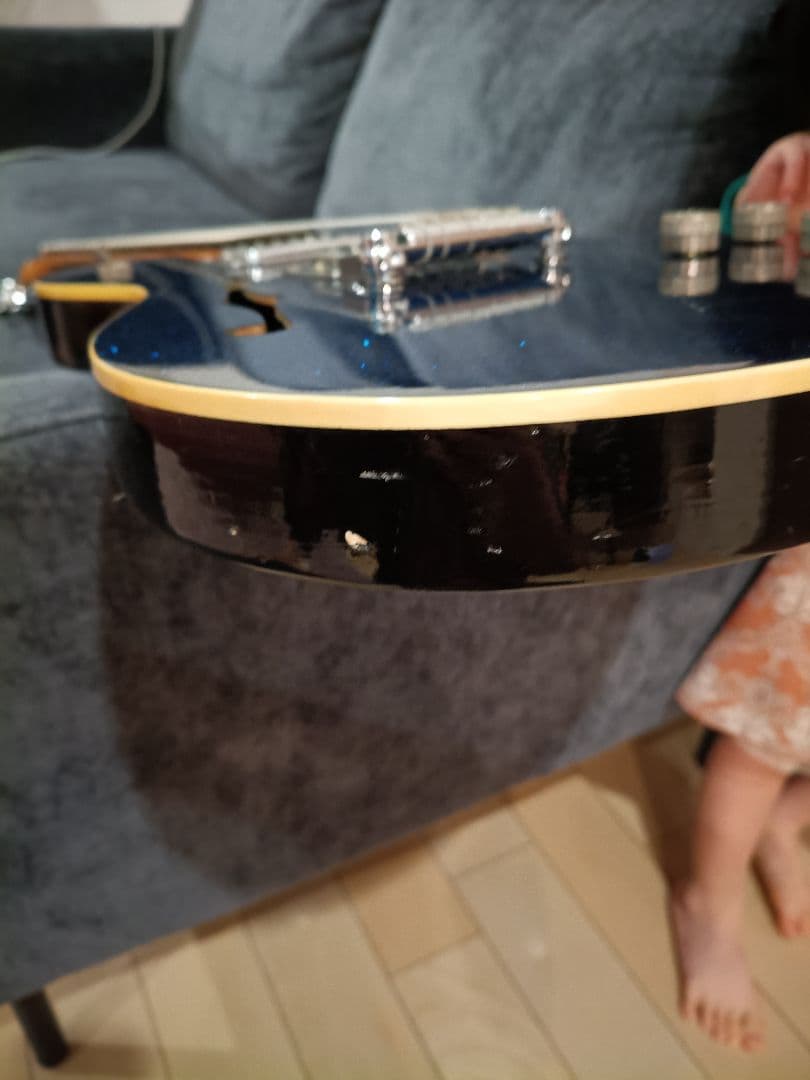 Gretsch　Sparkle　JET　セミホロウボディ エレキギター