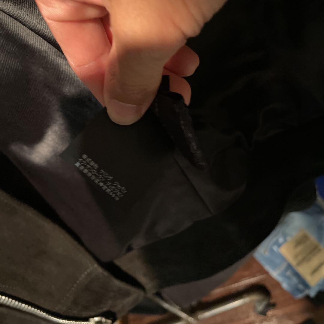 定価70万　サンローラン　レザージャケット　ライダース　エディ　スウェード