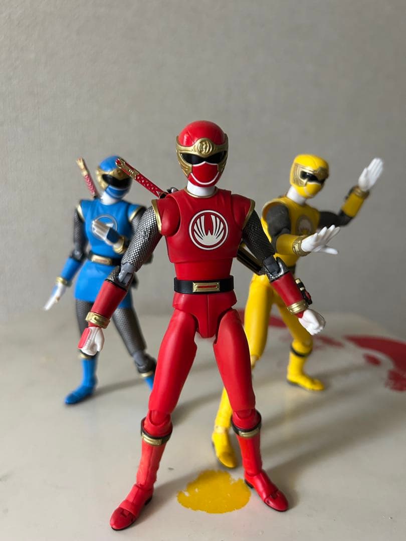 shfハリケンジャー ハリケンレッド　(限定)ハリケンブルー&ハリケンイエロー