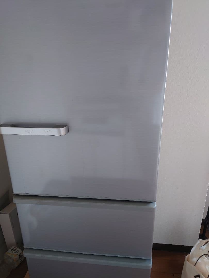 AQUA 冷蔵庫 AQR-27G-S 272L 右開き