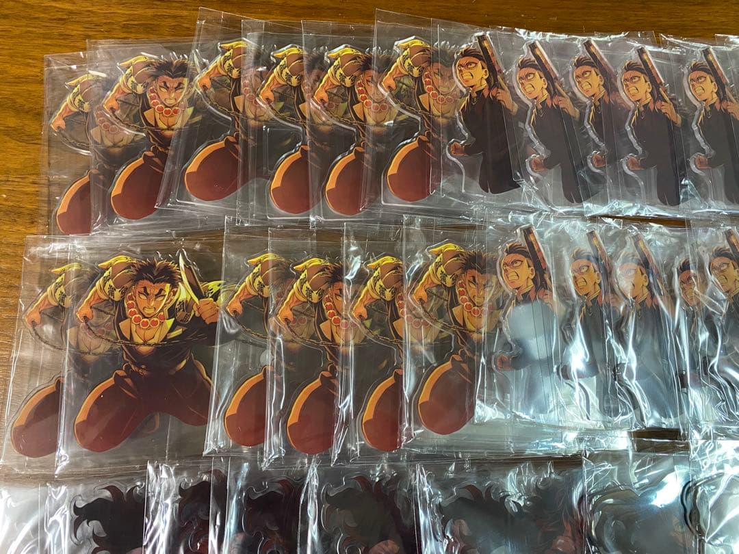 34点　黒死牟戦　アクリルスタンド　鬼滅の刃　実弥　無一郎　玄弥　悲鳴嶼　黒死牟