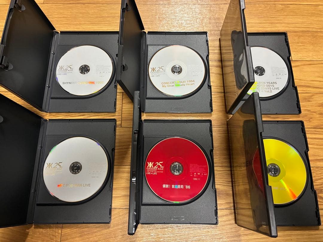 専用 吉川晃司25th Anniversary DVD BOX 17枚組 限定