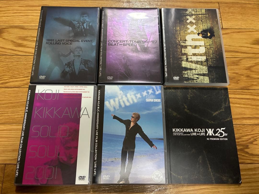 専用 吉川晃司25th Anniversary DVD BOX 17枚組 限定