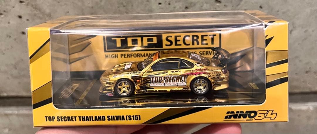 イノモデル 1/64 トップシークレット シルビア S15 東京オートサロン