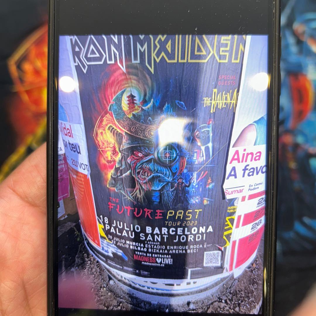 アイアンメイデンIRON MAIDEN, 2023年ヨーロッパツアーTシャツ