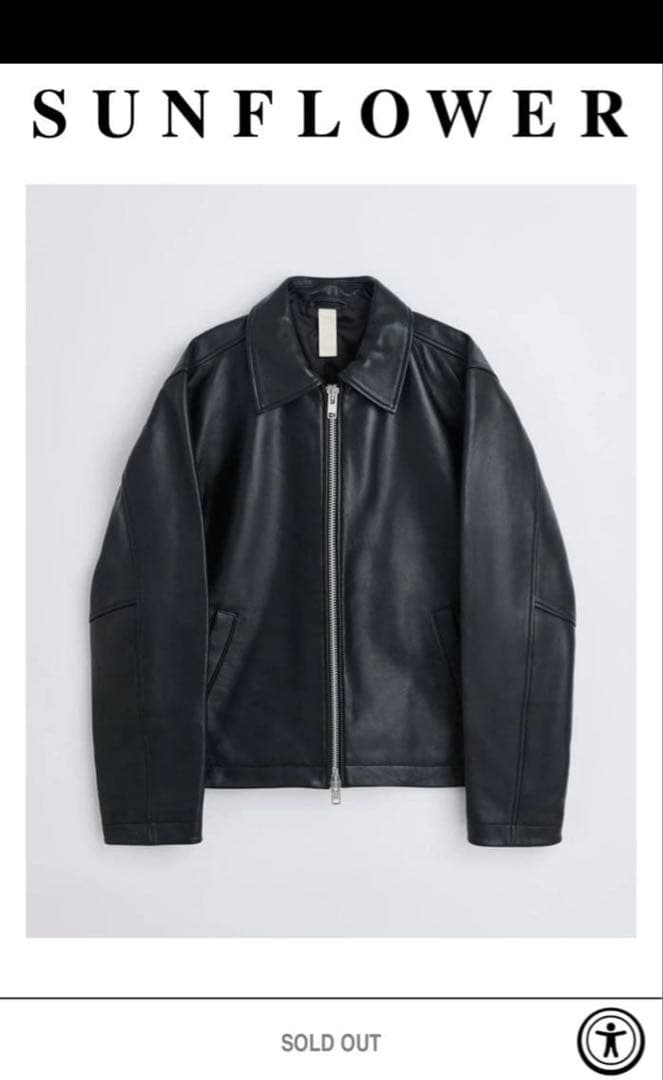 eddie bauer 2000s leather jacket 短丈 io