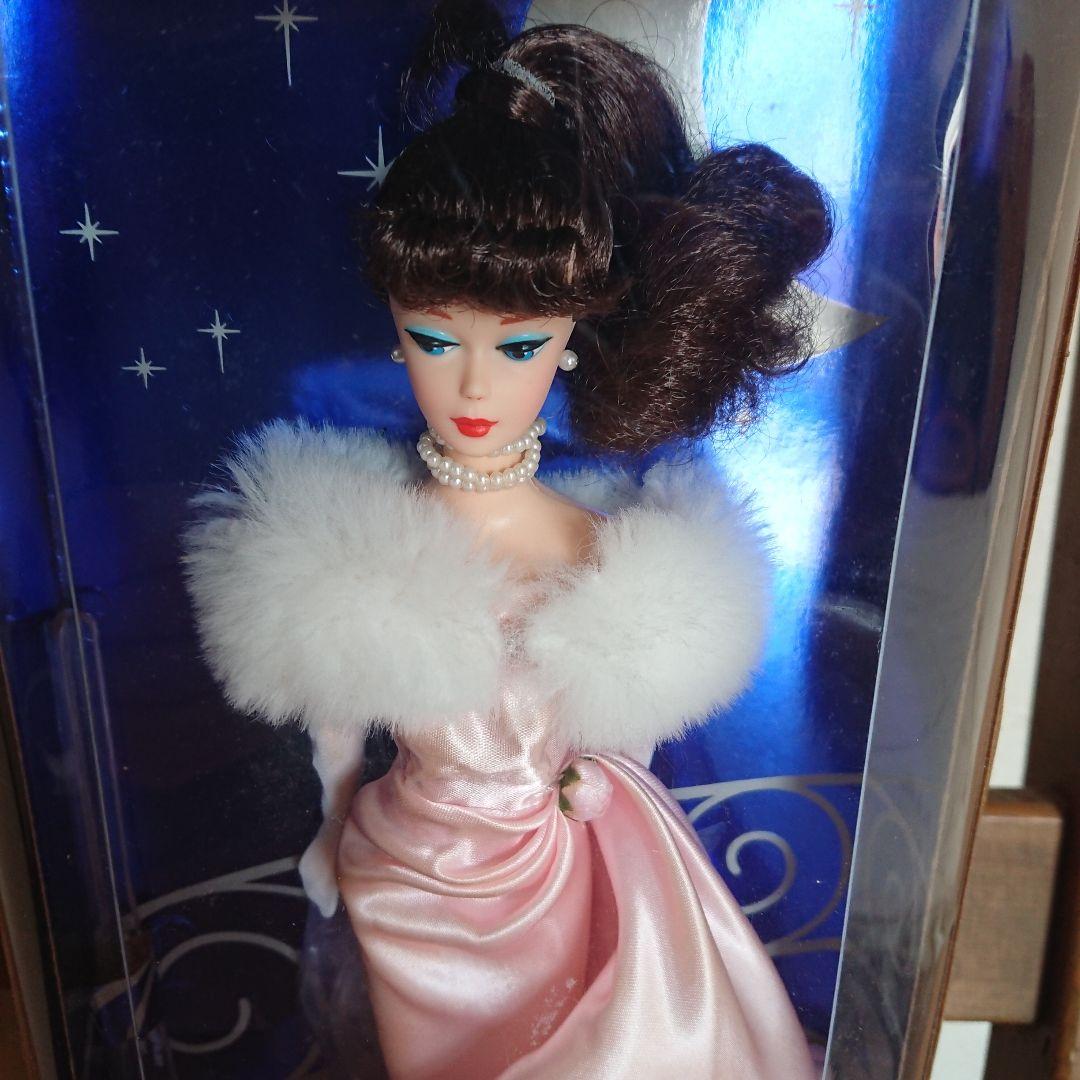 バービー 復刻版 こげ茶髪 未開封 レア