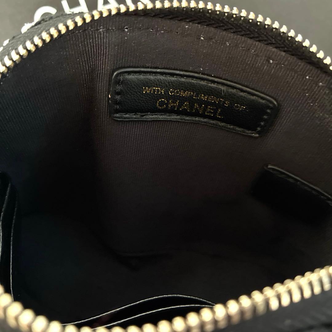 CHANELシャネル ショルダーバッグ チェーンバック　ノベルティ　黒