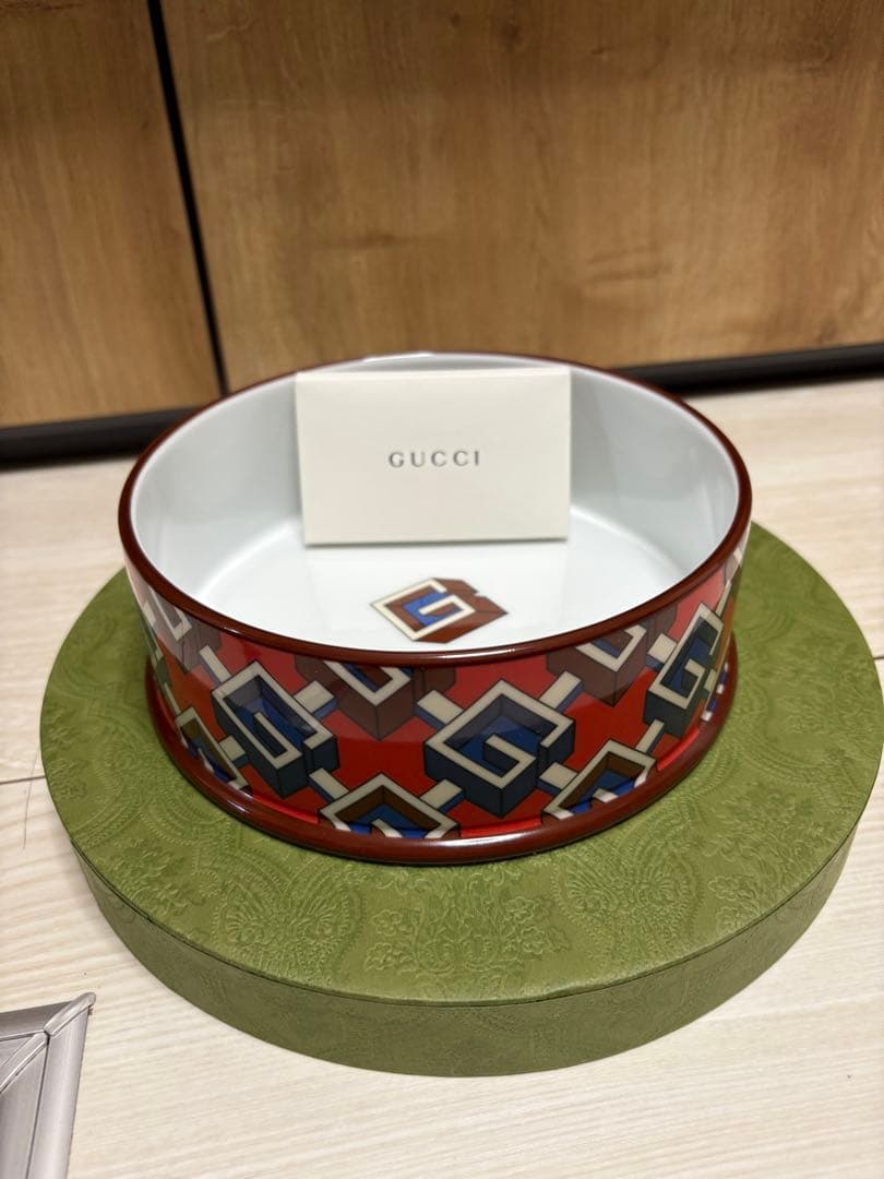 GUCCI グッチ　フィーディングマット　ペットボール　ジオメトリックG