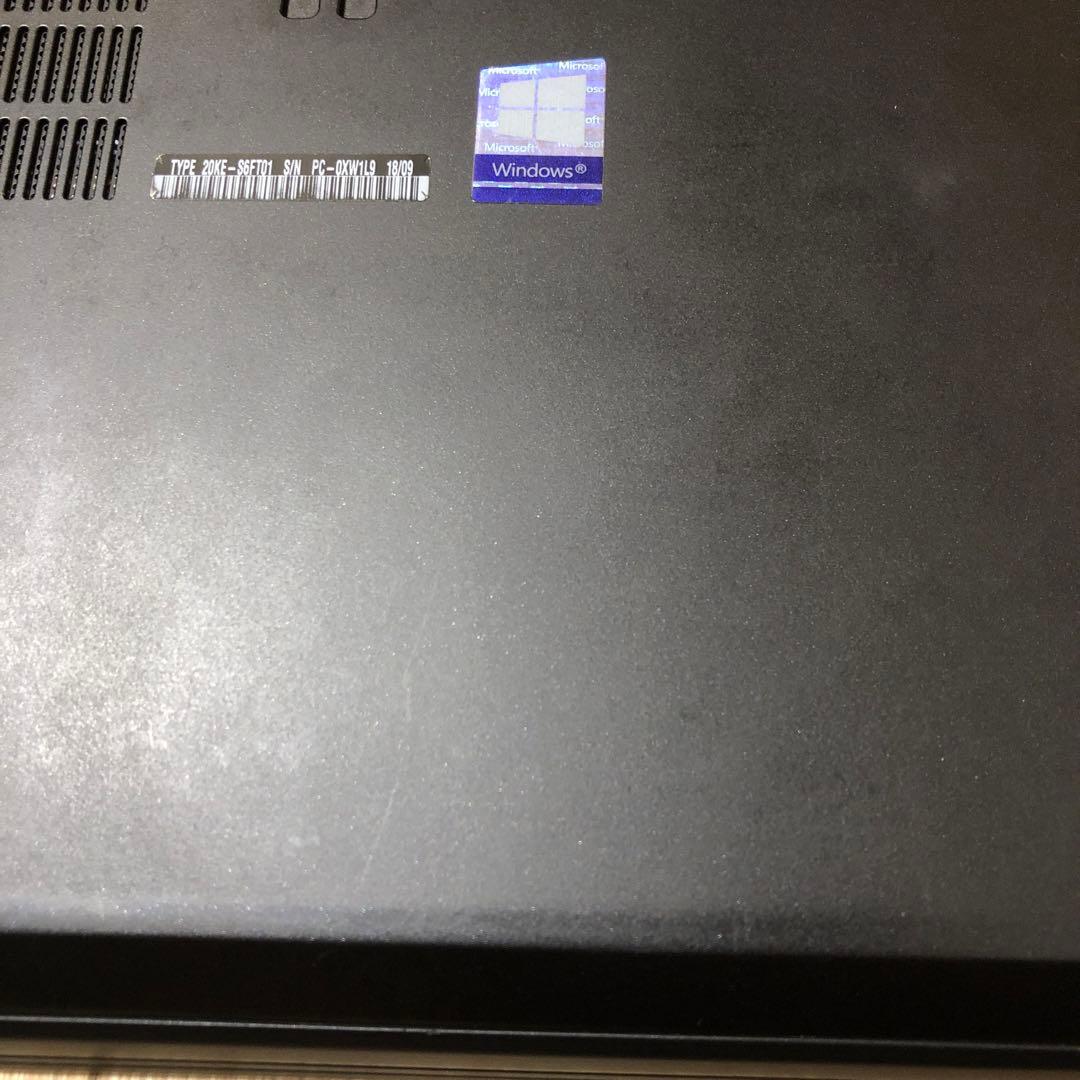 ThinkPad X280 i5 8350U 8GB 256GB タッチパネル