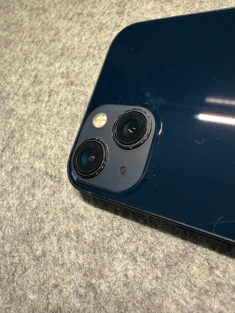 iPhone 13 128GB ミッドナイト 美品 バッテリー89% 初期化済