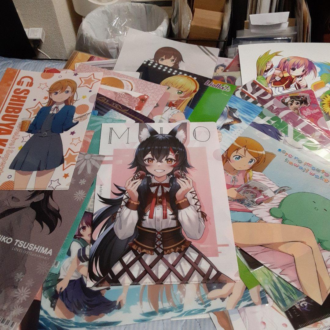 アニメ少女145枚クリアファイル セットまとめ買い