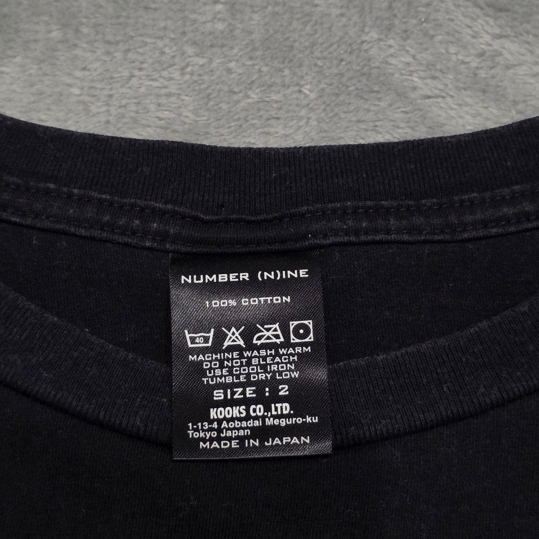 ナンバーナイン　ミッキーTシャツ　3　ブラック　ディズニー　レア　DISNEY