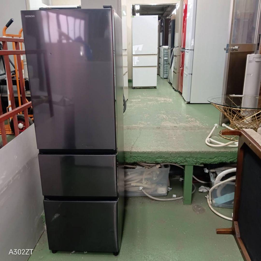 462 関東配送　冷蔵庫　大型　右開き　自動製氷機　300L強　極美品　半年保証