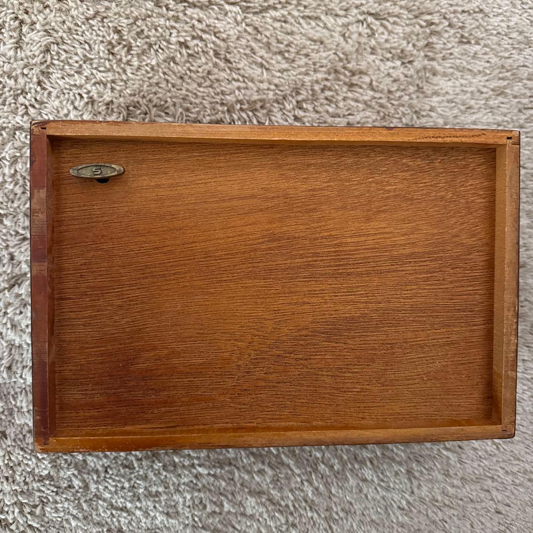 桜皮細工　樺細工　伝統工芸　秋田角館　オルゴール付き宝石箱　アクセサリーケース